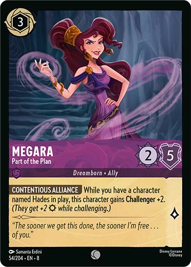 Megara - Part of the Plan (54/204) [Reign of Jafar] | Tabernacle Games