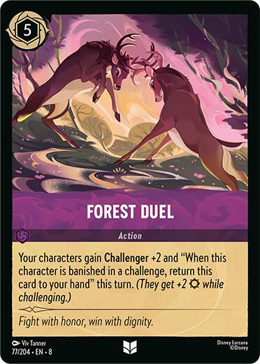 Forest Duel (77/204) [Reign of Jafar] | Tabernacle Games