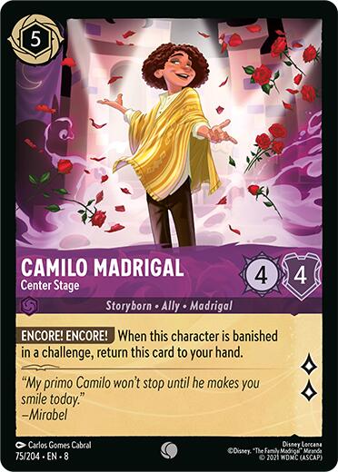 Camilo Madrigal - Center Stage (75/204) [Reign of Jafar] | Tabernacle Games