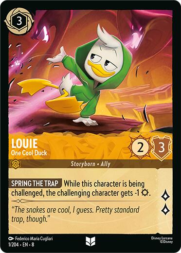 Louie - One Cool Duck (1/204) [Reign of Jafar] | Tabernacle Games