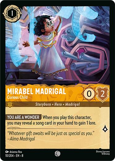 Mirabel Madrigal - Curious Child (10/204) [Reign of Jafar] | Tabernacle Games