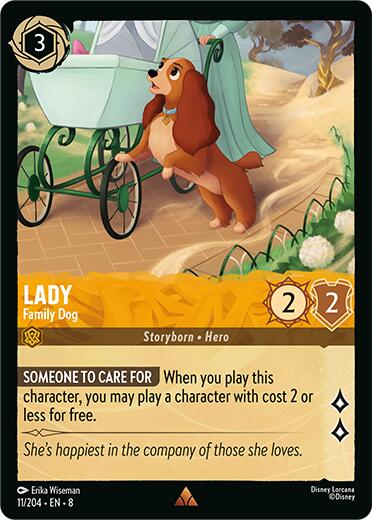 Lady - Family Dog (11/204) [Reign of Jafar] | Tabernacle Games