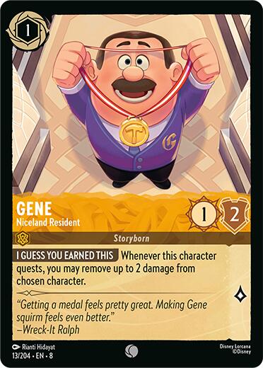 Gene - Niceland Resident (13/204) [Reign of Jafar] | Tabernacle Games