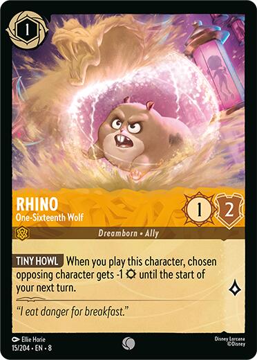 Rhino - One-Sixteenth Wolf (15/204) [Reign of Jafar] | Tabernacle Games