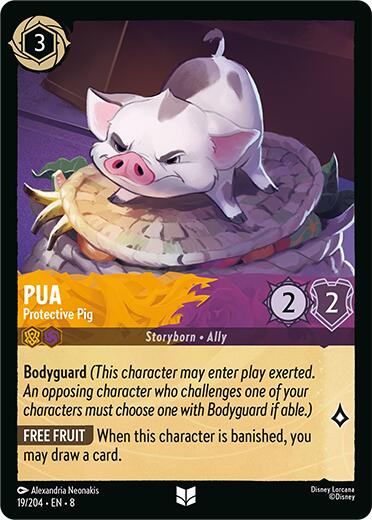 Pua - Protective Pig (19/204) [Reign of Jafar] | Tabernacle Games