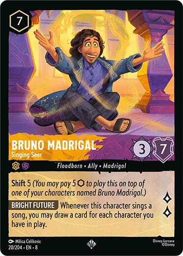 Bruno Madrigal - Singing Seer (20/204) [Reign of Jafar] | Tabernacle Games