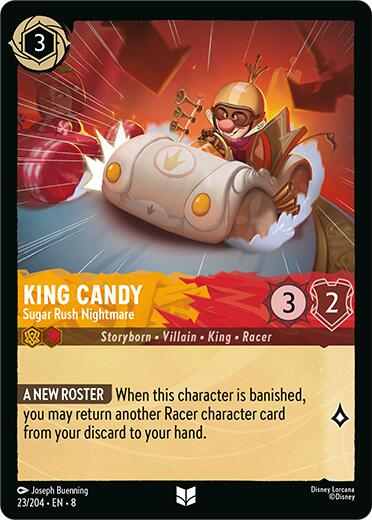 King Candy - Sugar Rush Nightmare (23/204) [Reign of Jafar] | Tabernacle Games
