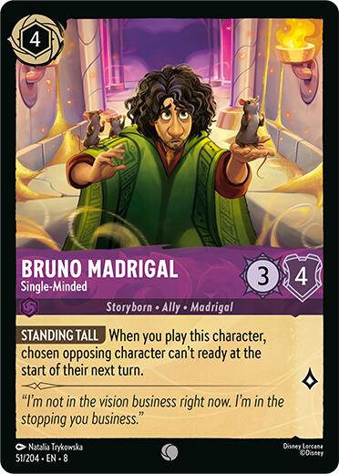 Bruno Madrigal - Single-Minded (51/204) [Reign of Jafar] | Tabernacle Games