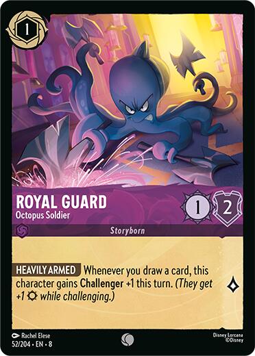 Royal Guard - Octopus Soldier (52/204) [Reign of Jafar] | Tabernacle Games