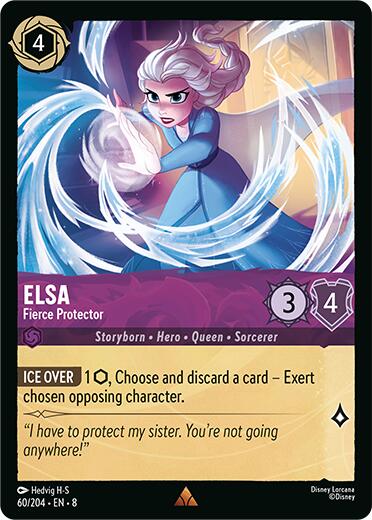 Elsa - Fierce Protector (60/204) [Reign of Jafar] | Tabernacle Games