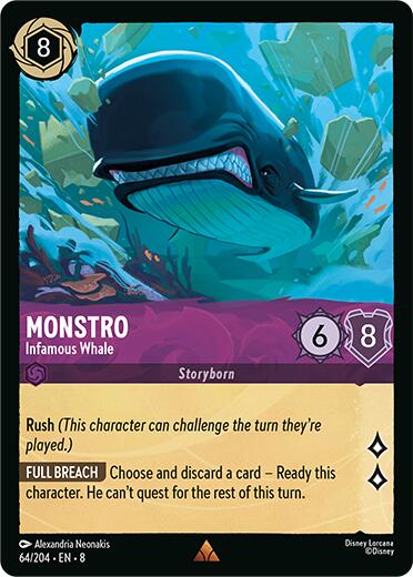 Monstro - Infamous Whale (64/204) [Reign of Jafar] | Tabernacle Games