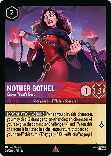 Mother Gothel - Knows What's Best (70/204) [Reign of Jafar] | Tabernacle Games