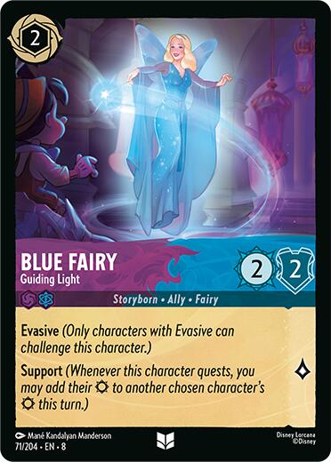 Blue Fairy - Guiding Light (71/204) [Reign of Jafar] | Tabernacle Games