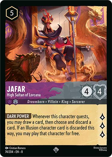 Jafar - High Sultan of Lorcana (74/204) [Reign of Jafar] | Tabernacle Games