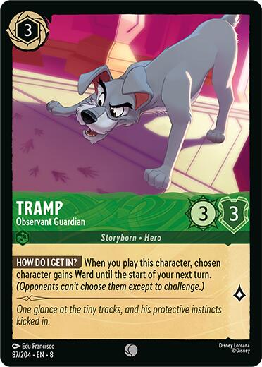 Tramp -Observant Guardian (87/204) [Reign of Jafar] | Tabernacle Games