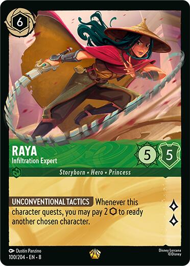 Raya - Infiltration Expert (100/204) [Reign of Jafar] | Tabernacle Games