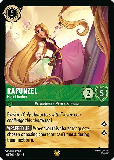 Rapunzel - High Climber (101/204) [Reign of Jafar] | Tabernacle Games