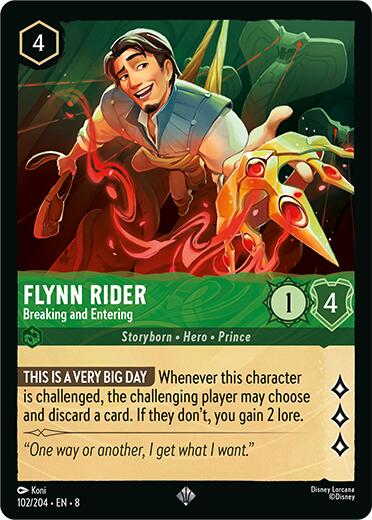 Flynn Rider - Breaking and Entering (102/204) [Reign of Jafar] | Tabernacle Games