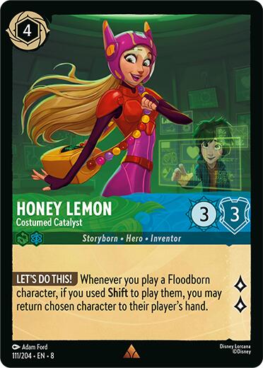 Honey Lemon - Costumed Catalyst (111/204) [Reign of Jafar] | Tabernacle Games