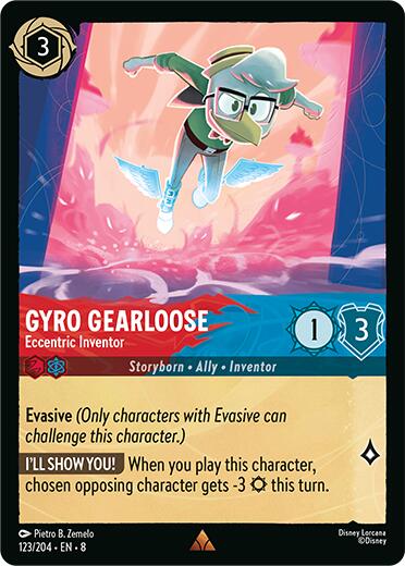 Gyro Gearloose - Eccentric Inventor (123/204) [Reign of Jafar] | Tabernacle Games
