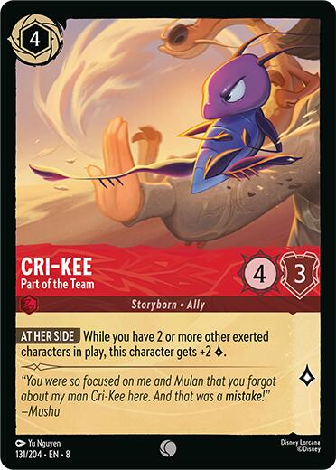 Cri-Kee - Part of the Team (131/204) [Reign of Jafar] | Tabernacle Games