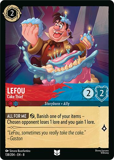 LeFou - Cake Thief (138/204) [Reign of Jafar] | Tabernacle Games