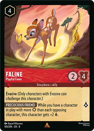 Faline - Playful Fawn (145/204) [Reign of Jafar] | Tabernacle Games
