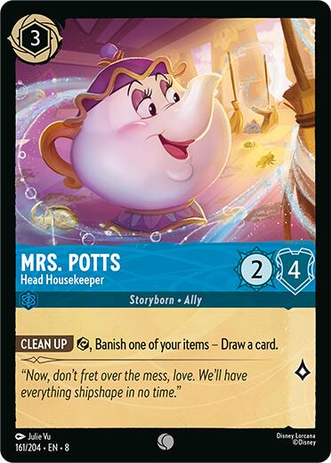 Mrs.Potts - Head Housekeeper (161/204) [Reign of Jafar] | Tabernacle Games