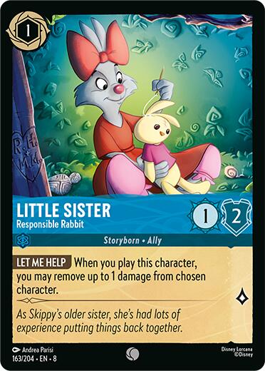 Little Sister - Responsible Rabbit (163/204) [Reign of Jafar] | Tabernacle Games