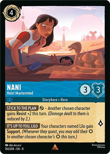 Nani - Heist Mastermind (165/204) [Reign of Jafar] | Tabernacle Games
