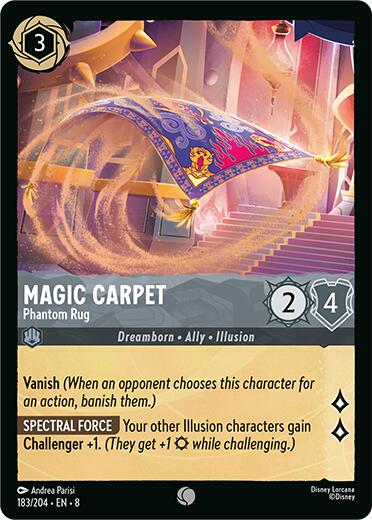 Magic Carpet - Phantom Rug (183/204) [Reign of Jafar] | Tabernacle Games