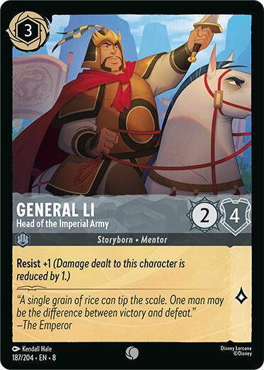 General Li - Head of the Imperial Army (187/204) [Reign of Jafar] | Tabernacle Games