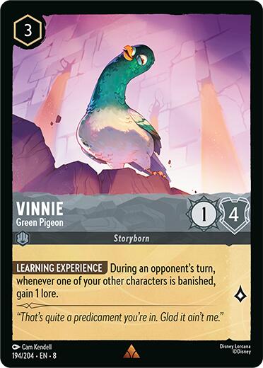 Vinnie - Green Pigeon (194/204) [Reign of Jafar] | Tabernacle Games