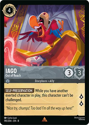 Iago - Out of Reach (195/204) [Reign of Jafar] | Tabernacle Games