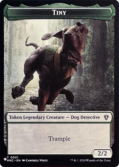 Tiny // City's Blessing Double-Sided Token [Secret Lair Drop Series] | Tabernacle Games