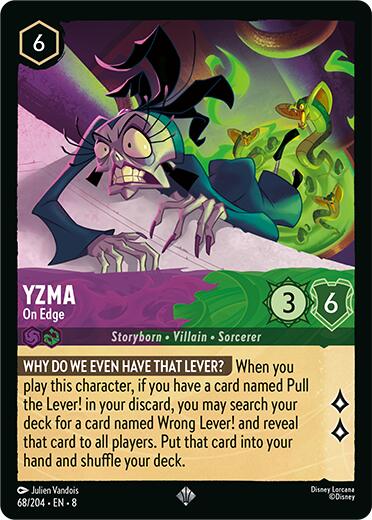 Yzma - On Edge (68/204) [Reign of Jafar] | Tabernacle Games