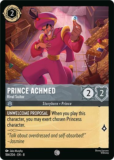 Prince Achmed - Rival Suitor (184/204) [Reign of Jafar] | Tabernacle Games