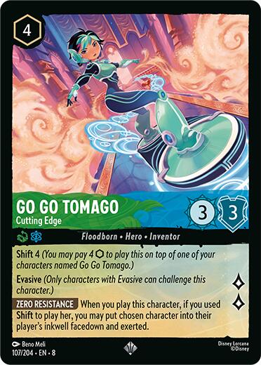 Go Go Tomago - Cutting Edge (107/204) [Reign of Jafar] | Tabernacle Games
