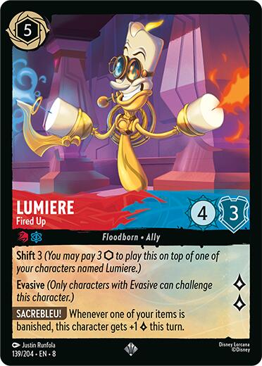 Lumiere - Fired Up (139/204) [Reign of Jafar] | Tabernacle Games