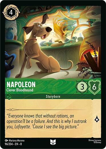 Napoleon - Clever Bloodhound (96/204) [Reign of Jafar] | Tabernacle Games
