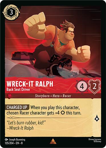 Wreck-It Ralph - Back Seat Driver (135/204) [Reign of Jafar] | Tabernacle Games