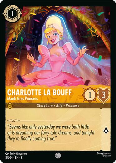Charlotte La Bouff - Madri Gras Princess (8/204) [Reign of Jafar] | Tabernacle Games