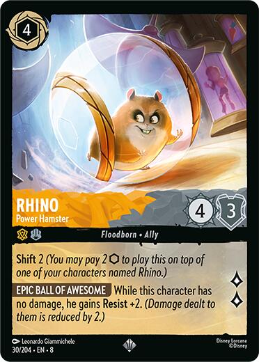 Rhino - Power Hamster (30/204) [Reign of Jafar] | Tabernacle Games