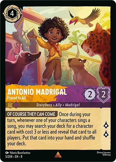 Antonio Madrigal - Friend to All (5/204) [Reign of Jafar] | Tabernacle Games