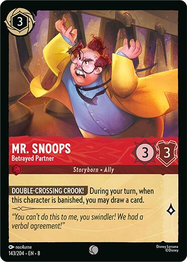 Mr. Snoops - Betrayed Partner (143/204) [Reign of Jafar] | Tabernacle Games