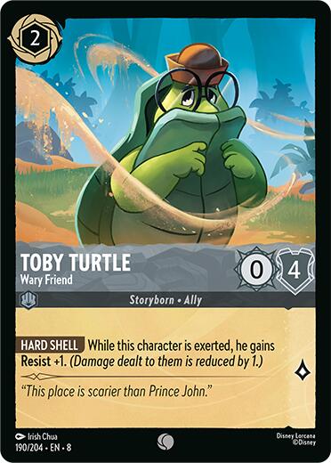 Toby Turtle - Wary Friend (190/204) [Reign of Jafar] | Tabernacle Games