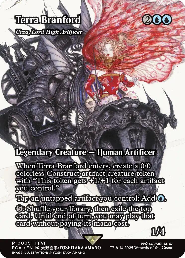Terra Branford - Urza, Lord High Artificer (Showcase) [FINAL FANTASY : Through the Ages] | Tabernacle Games