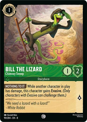 Bill the Lizard - Chimney Sweep (90/204) [Reign of Jafar] | Tabernacle Games