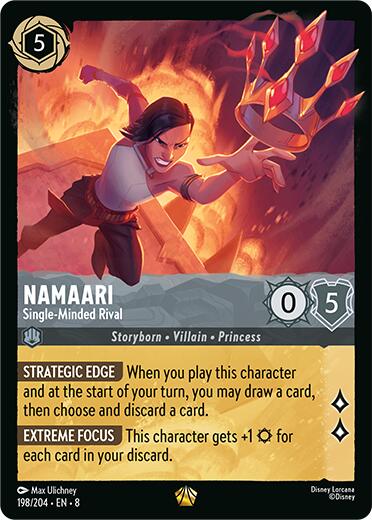 Namaari - Single-Minded Rival (198/204) [Reign of Jafar] | Tabernacle Games