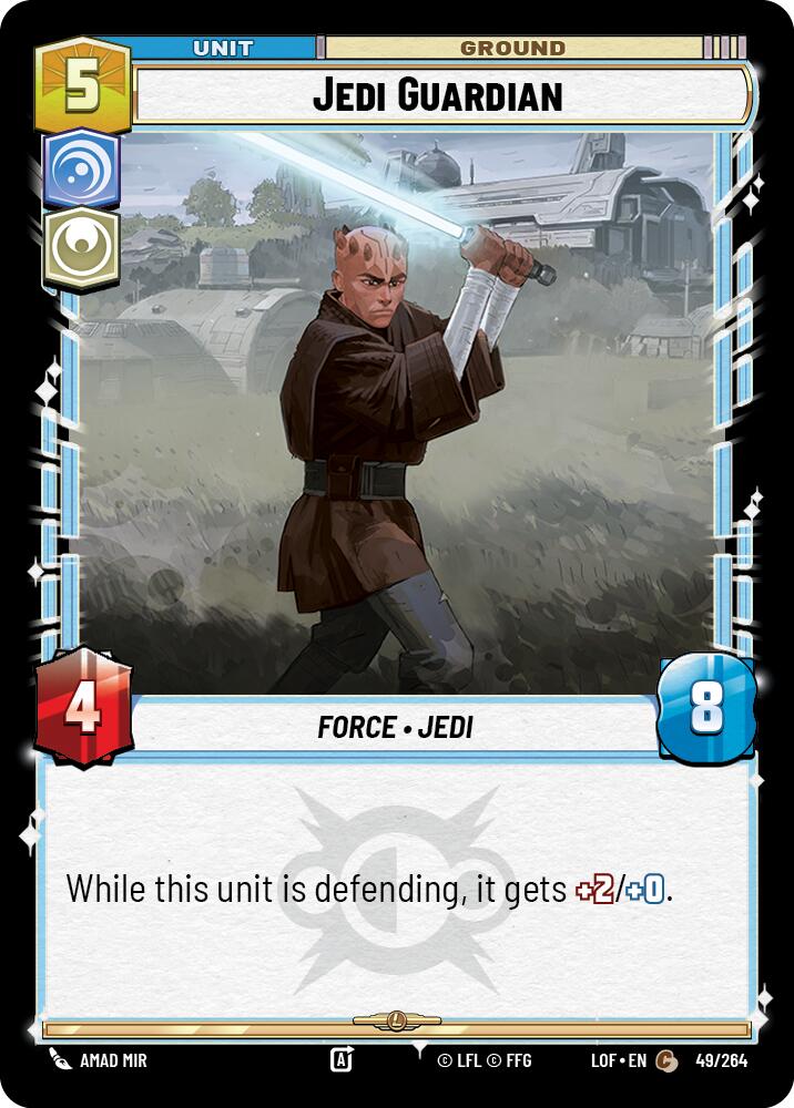 Jedi Guardian (49/264) (49/264) [Legends of the Force] | Tabernacle Games